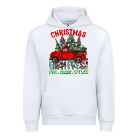 White christmas tree farm truck Urban Hoodie - CowhideDigitalArt
