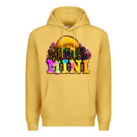 Antique Gold softball mini Premium Hoodie - OliviaCreatesArt