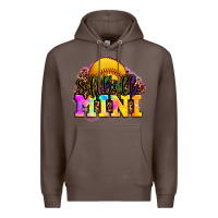 Coffee softball mini Premium Hoodie - OliviaCreatesArt