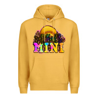 Mustard softball mini Premium Hoodie - OliviaCreatesArt