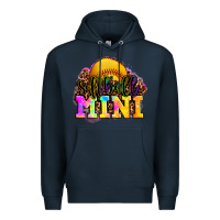 Navy softball mini Premium Hoodie - OliviaCreatesArt