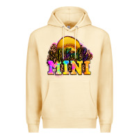 Pina Colada softball mini Premium Hoodie - OliviaCreatesArt