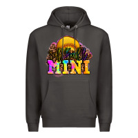 Smoke softball mini Premium Hoodie - OliviaCreatesArt