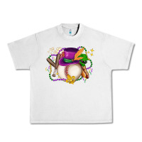 Lunar Rock mardi gras baseball Urban Heavy Tee - LillyAllenDesigns