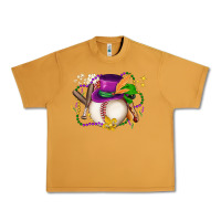 Peanut Butter mardi gras baseball Urban Heavy Tee - LillyAllenDesigns