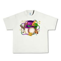 Pistachio mardi gras baseball Urban Heavy Tee - LillyAllenDesigns