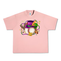 Salmon mardi gras baseball Urban Heavy Tee - LillyAllenDesigns