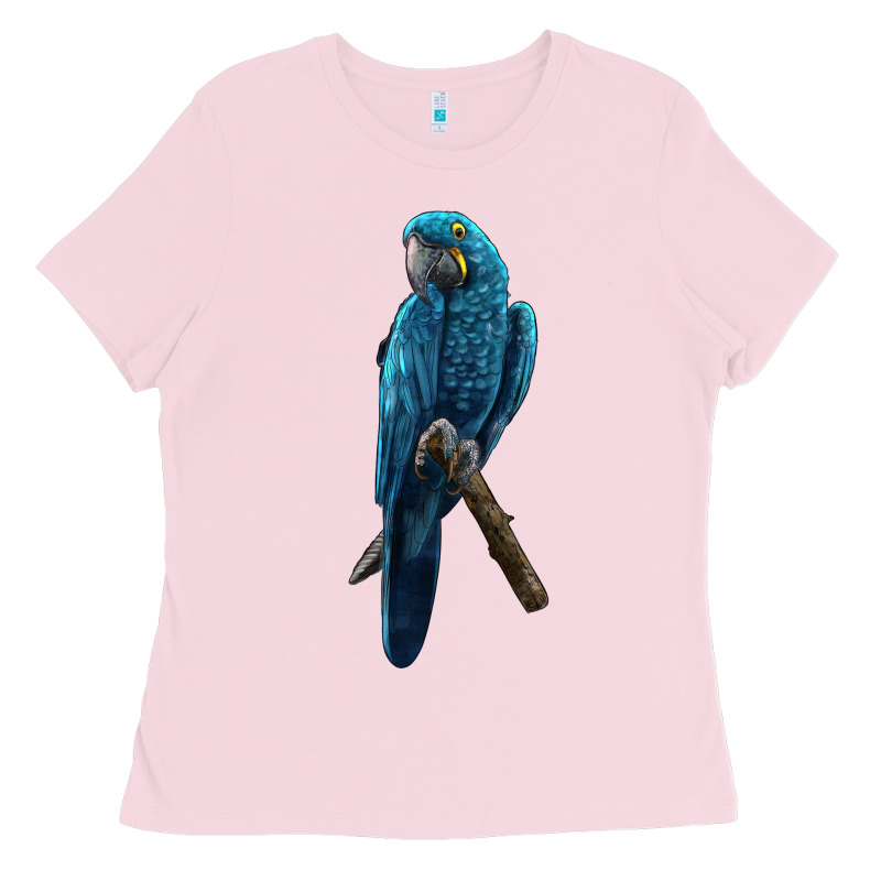 Hyacinth Macaw Ladies Tee by LillyAllenDesigns | Teevron