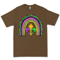 Cacao mardi gras fleur de lis rainbow Premium Tee - JahusDesignShop