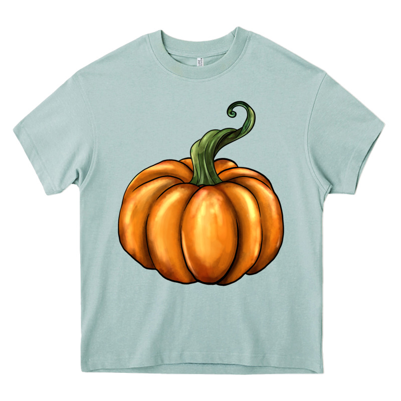 Pumpkin Heavy Core Tee by BarkalooDesign | Teevron