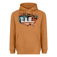 Meerkat All american dad Heavyweight Hoodie - FaDigitalArtStudio