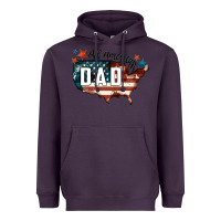 Plum All american dad Heavyweight Hoodie - FaDigitalArtStudio
