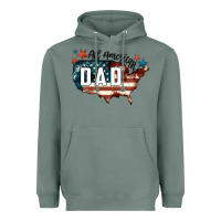 Sage All american dad Heavyweight Hoodie - FaDigitalArtStudio