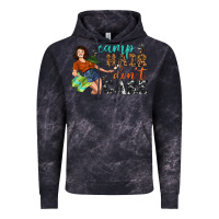 Cloud Black Camp Hair Don't Care Vintage Hoodie - BundleAndBundleShop
