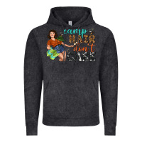 Vintage Black Camp Hair Don't Care Vintage Hoodie - BundleAndBundleShop