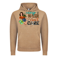 Vintage Coffee Camp Hair Don't Care Vintage Hoodie - BundleAndBundleShop
