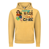 Camp Hair Don't Care Vintage Hoodie | Teevron