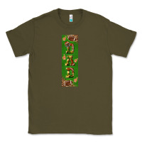 Army Green american football dad pen wrap Classic Tee - BundleAndBundleShop