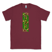 Burgundy american football dad pen wrap Classic Tee - BundleAndBundleShop