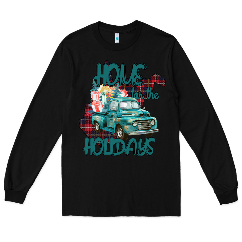 Christmas Home For The Holidays Long Sleeve Tee by Bettercallsaul | Teevron
