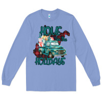 Colony Blue Christmas Home For The Holidays Long Sleeve Tee - Bettercallsaul