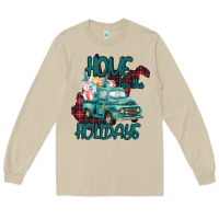 Mushroom Christmas Home For The Holidays Long Sleeve Tee - Bettercallsaul