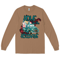 Toasted Coconut Christmas Home For The Holidays Long Sleeve Tee - Bettercallsaul