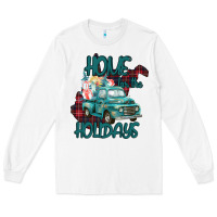 White Christmas Home For The Holidays Long Sleeve Tee - Bettercallsaul