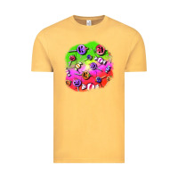 Vintage Mustard halloween candy  patches Vintage Tee - BundleAndBundleShop