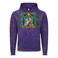 Cloud Purple oh holy night western Vintage Hoodie - RanaPortraitStore