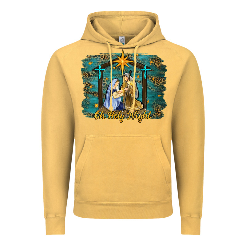 Oh Holy Night Western Vintage Hoodie by RanaPortraitStore | Teevron