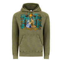 Vintage Olive oh holy night western Vintage Hoodie - RanaPortraitStore