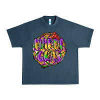 Midnight Navy mardi gras Urban Heavy Tee - LillyAllenDesigns