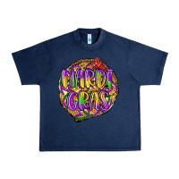 Navy mardi gras Urban Heavy Tee - LillyAllenDesigns