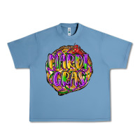 Pebble Blue mardi gras Urban Heavy Tee - LillyAllenDesigns