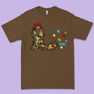 Autism Awareness Premium Tee Designed By Maliassmallbusiness