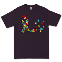Plum autism awareness Premium Tee - MaliasSmallBusiness
