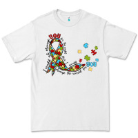White autism awareness Premium Tee - MaliasSmallBusiness