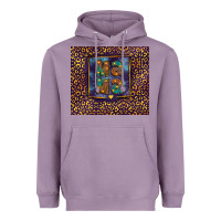Lavender Leopard mama Heavyweight Hoodie - FaDigitalArtStudio
