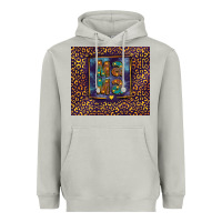 Moon Dust Leopard mama Heavyweight Hoodie - FaDigitalArtStudio
