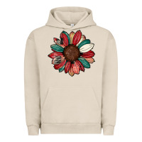 Pigment French Oak Christmas sunflower Urban Hoodie - CowhideDigitalArt