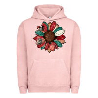 Pigment Salmon Christmas sunflower Urban Hoodie - CowhideDigitalArt