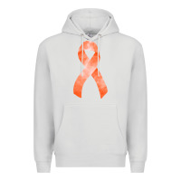 Dove Grey kidney cancer ribbon fa element Premium Hoodie - FaDigitalArtStudio