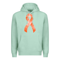Seafoam kidney cancer ribbon fa element Premium Hoodie - FaDigitalArtStudio