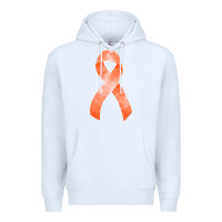 White kidney cancer ribbon fa element Premium Hoodie - FaDigitalArtStudio