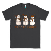 Smoke Let It Snow Snowmen Classic Tee - LillyAllenDesigns