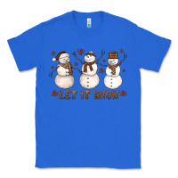 True Royal Let It Snow Snowmen Classic Tee - LillyAllenDesigns