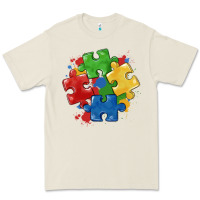 Bone autism puzzles Premium Tee - MaliasSmallBusiness
