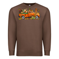 Chestnut thanksgiving truck with gnome bbs Premium Sweatshirt - BundleAndBundleShop