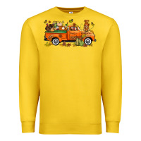Lemon thanksgiving truck with gnome bbs Premium Sweatshirt - BundleAndBundleShop